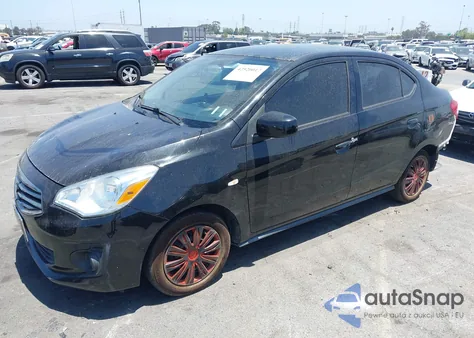 2019 Mitsubishi Mirage G4 Es z USA, uszkodzony, nr VIN ML32F3FJ5KHF15482